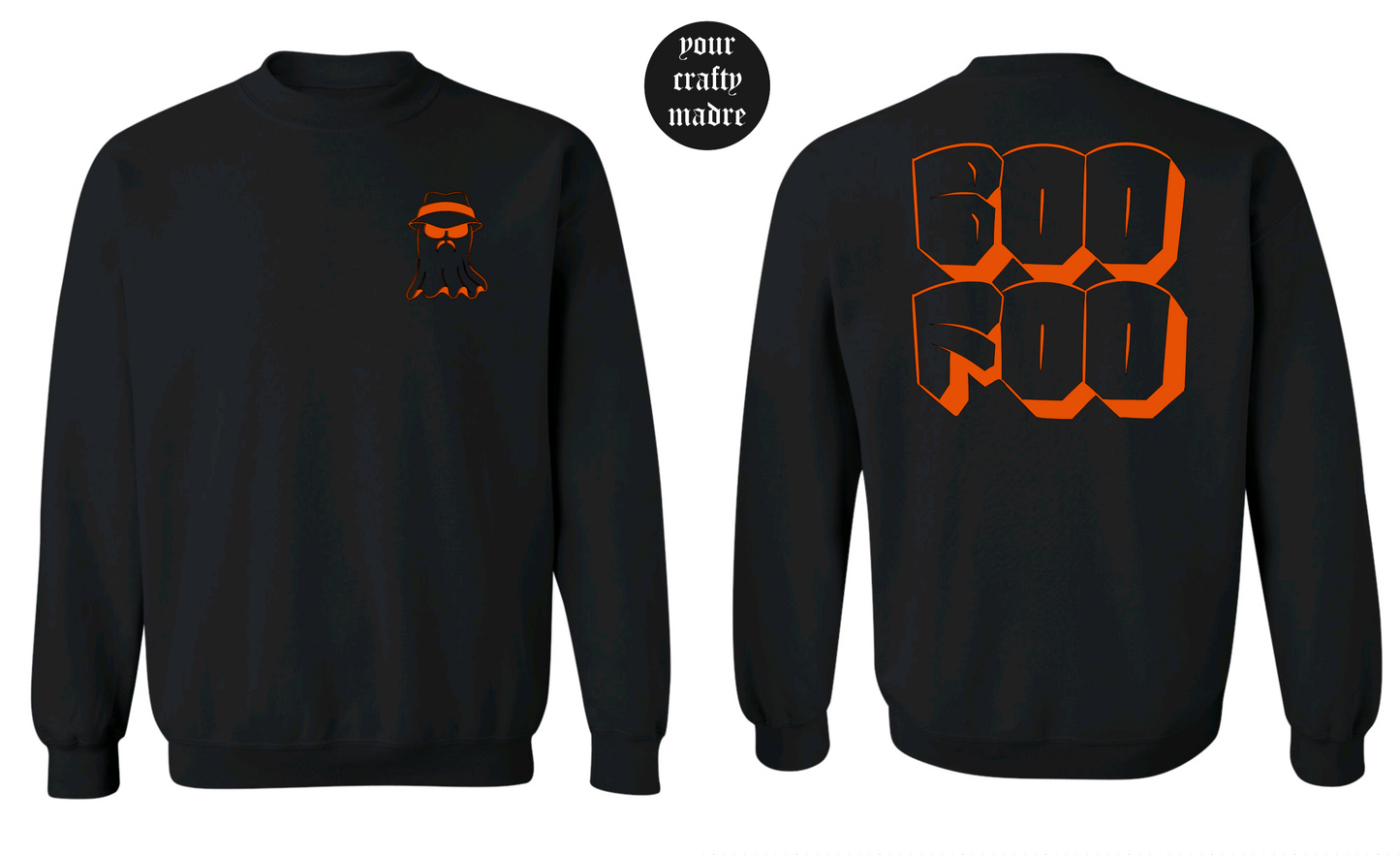 Ghost + Boo Foo Crewneck