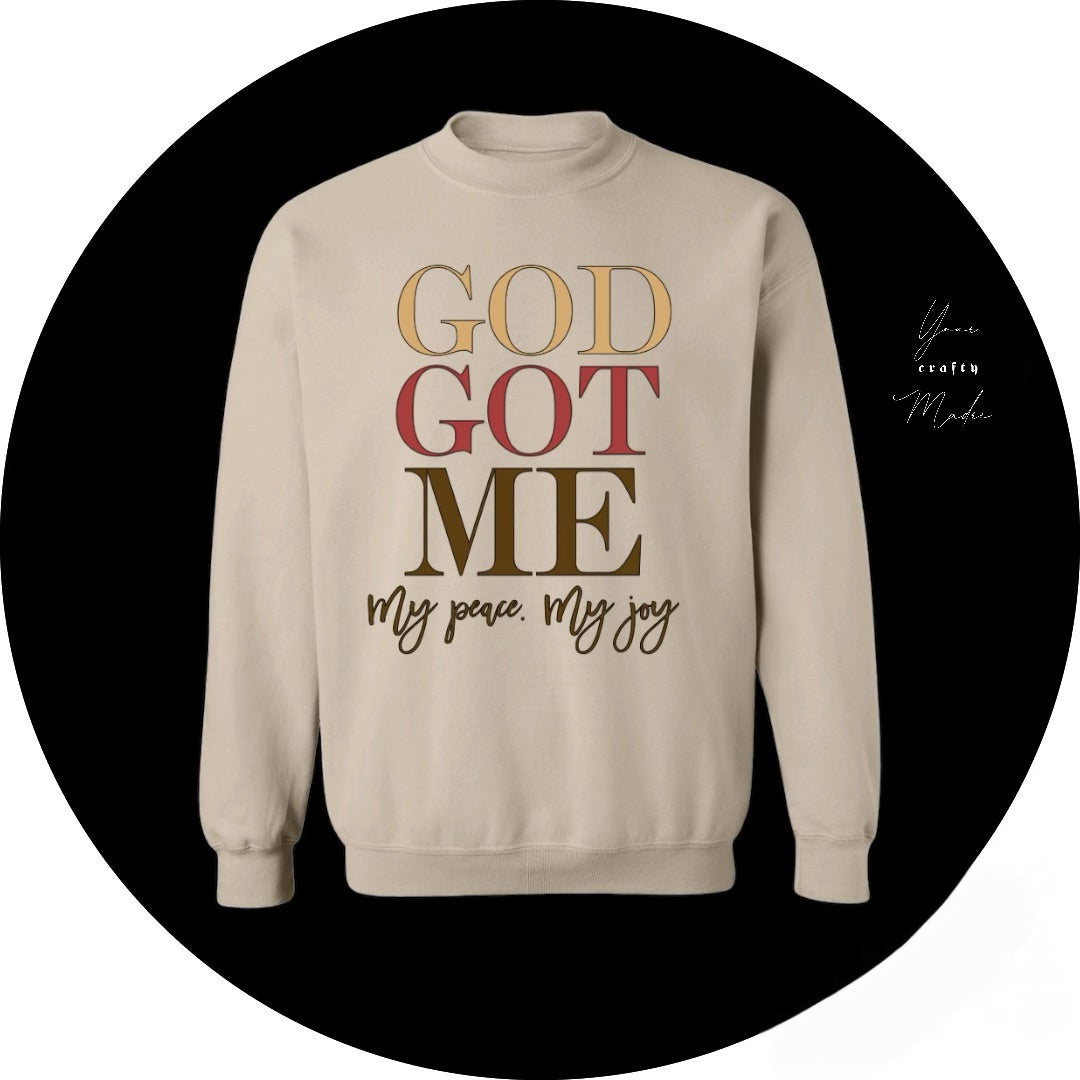 God Got Me Crewneck (Adult)