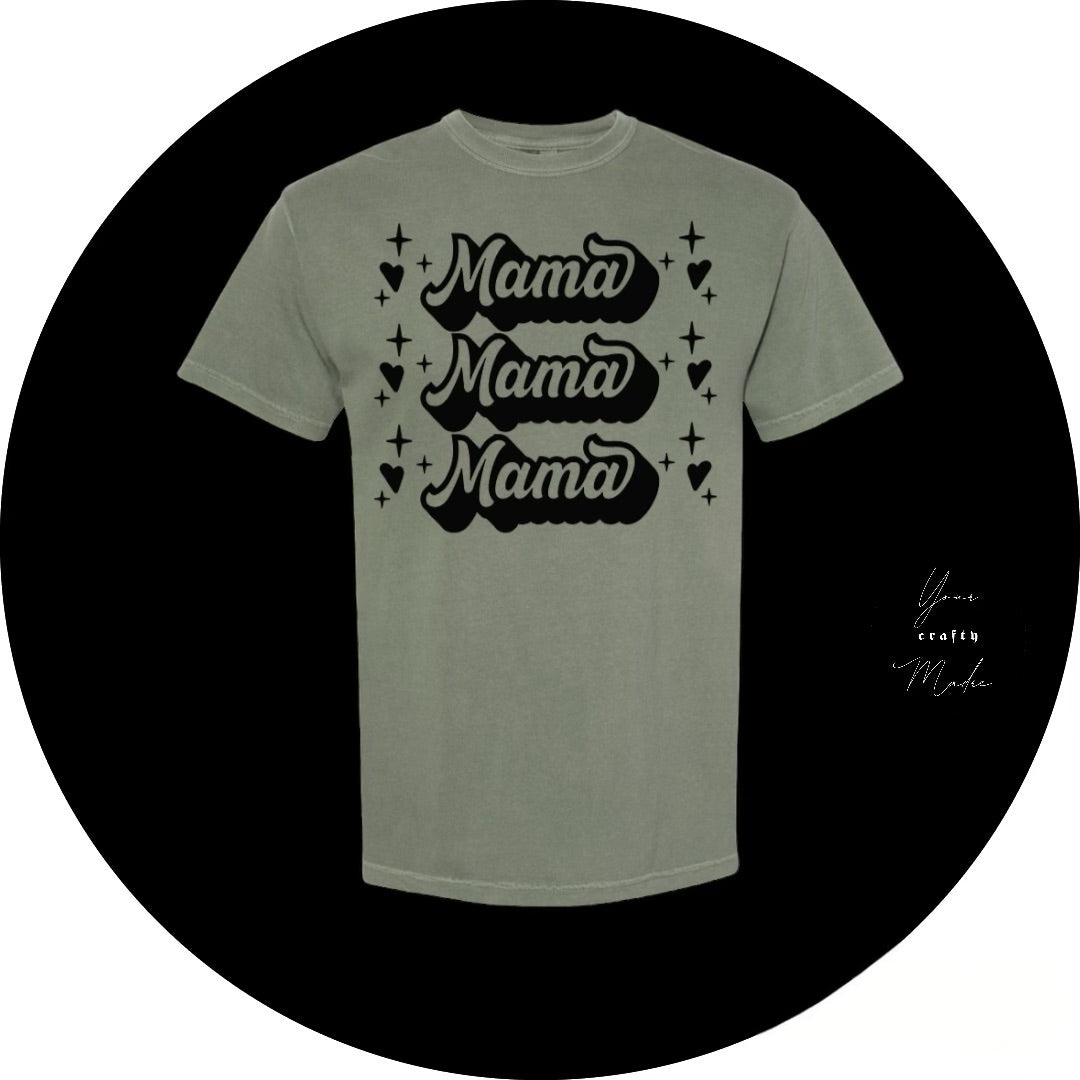 Mama (Stacked x3) T-Shirt