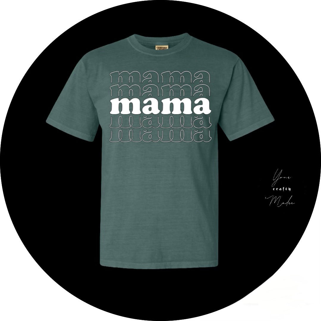 Mama (Stacked x5) T-Shirt