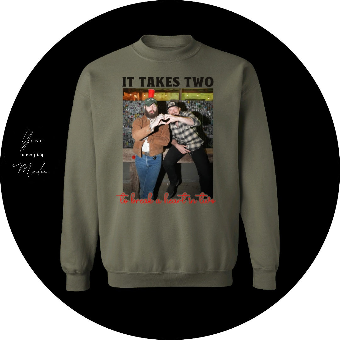 It Takes Two Crewneck