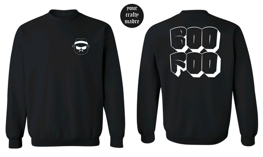 Pumpkin + Boo Foo Crewneck