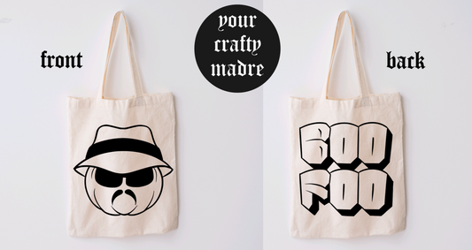 Pumpkin + Boo Foo Tote Bag