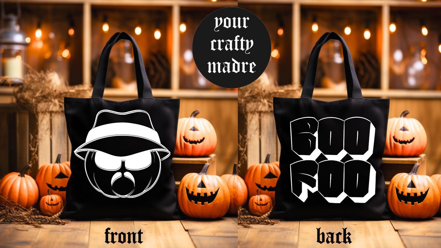 Pumpkin + Boo Foo Tote Bag