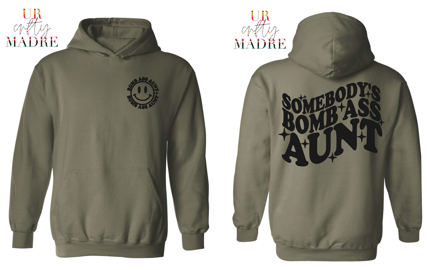 Bomb Aunt Hoodie