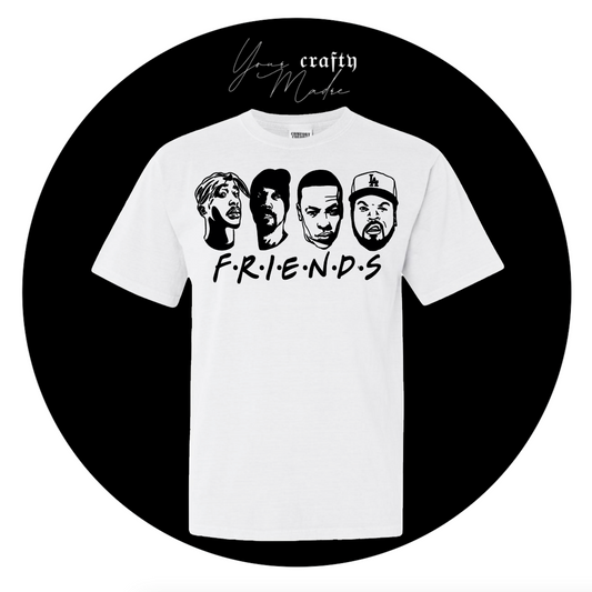 West Coast Rappers | Friends T-Shirt