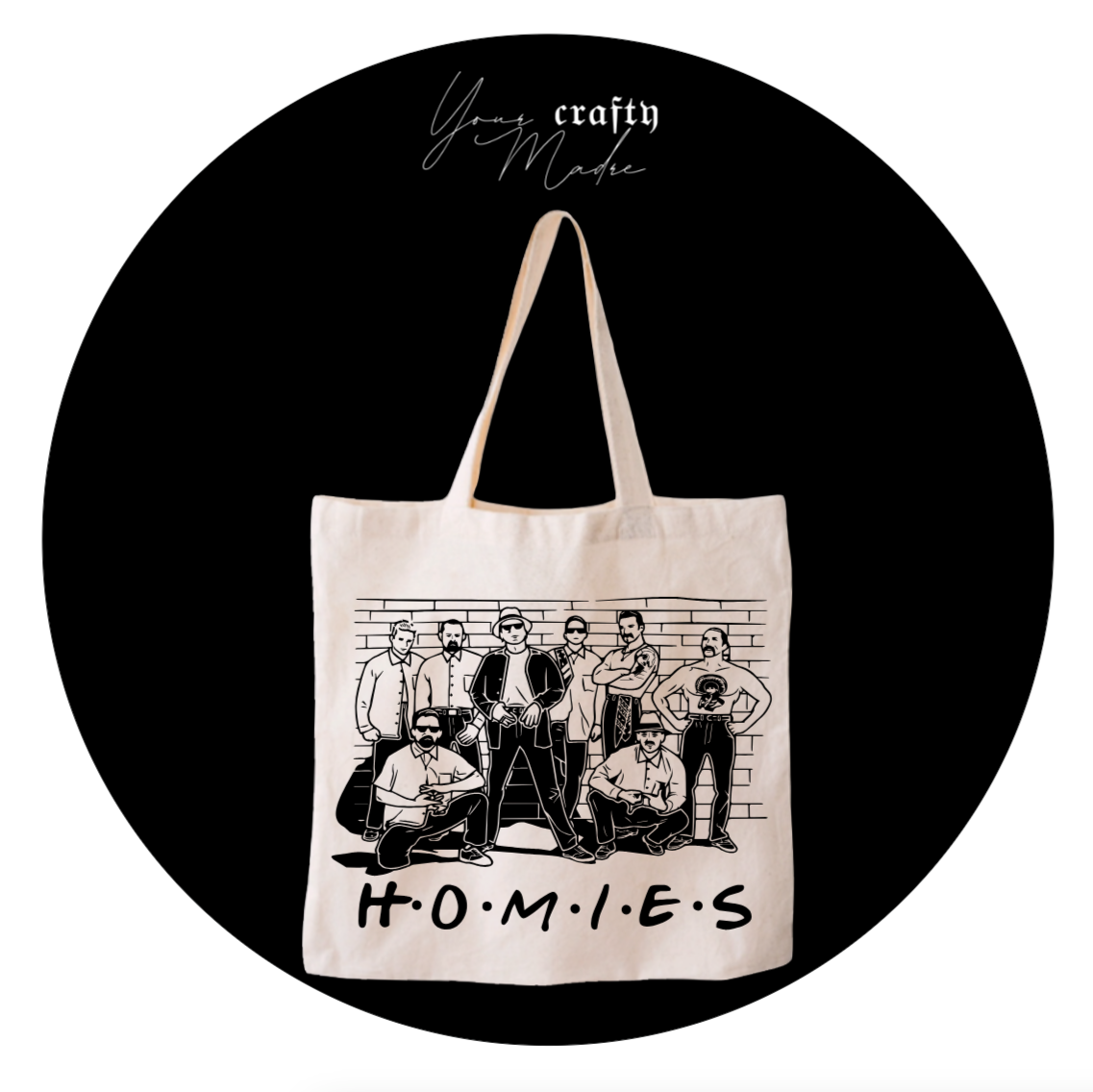 Homies | Blood In Blood Out Tote Bag