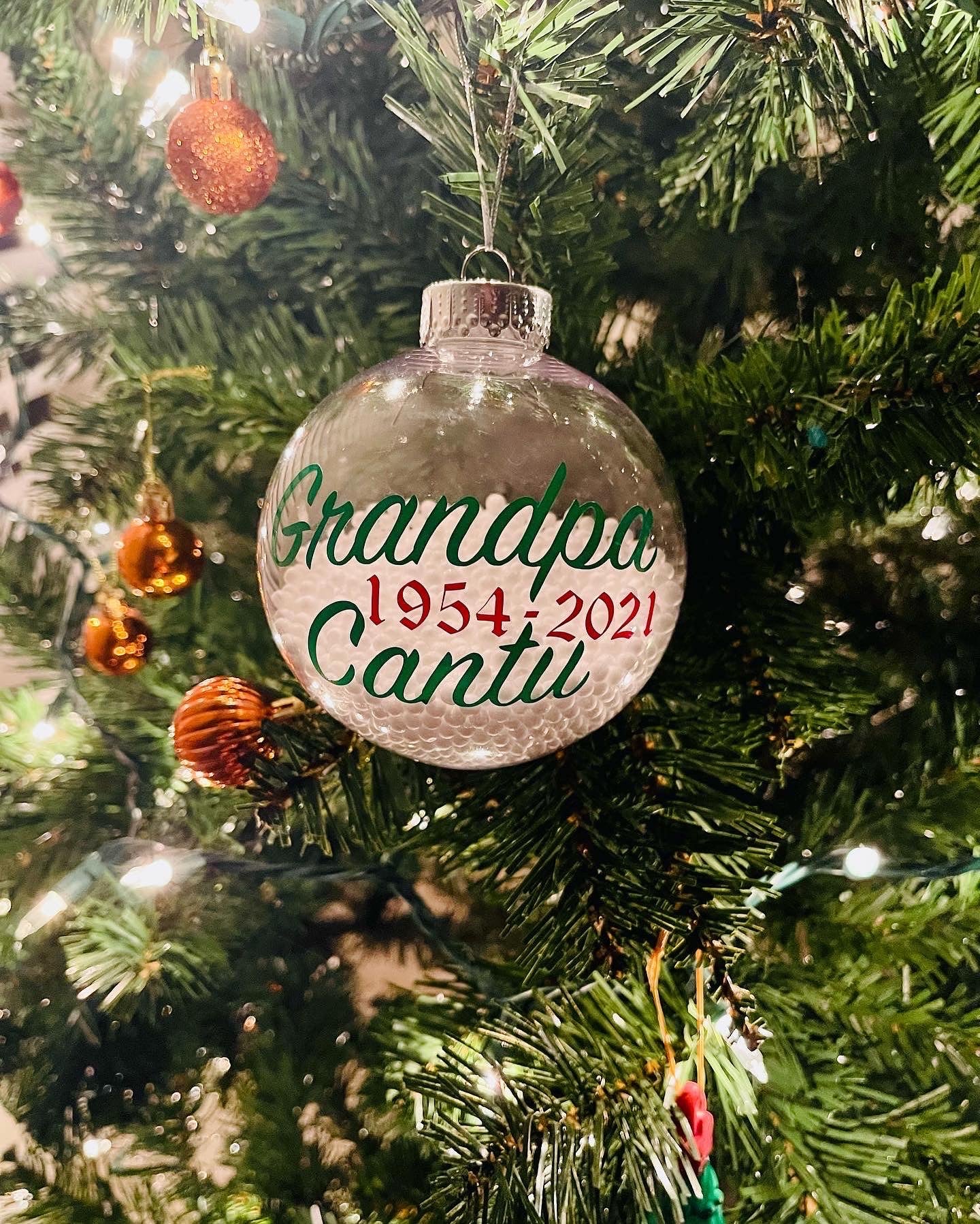 Personalized Christmas Ornament