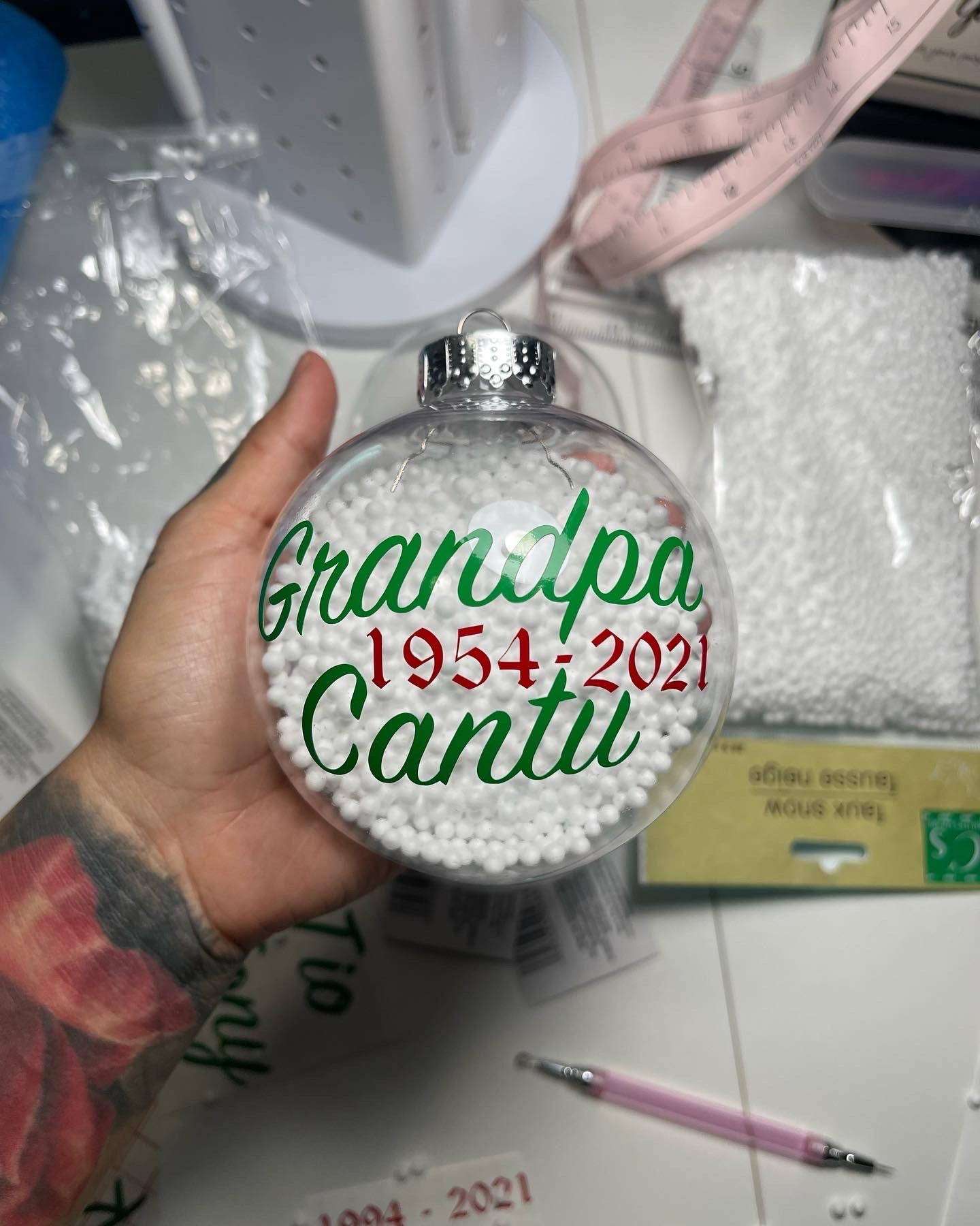 Personalized Christmas Ornament