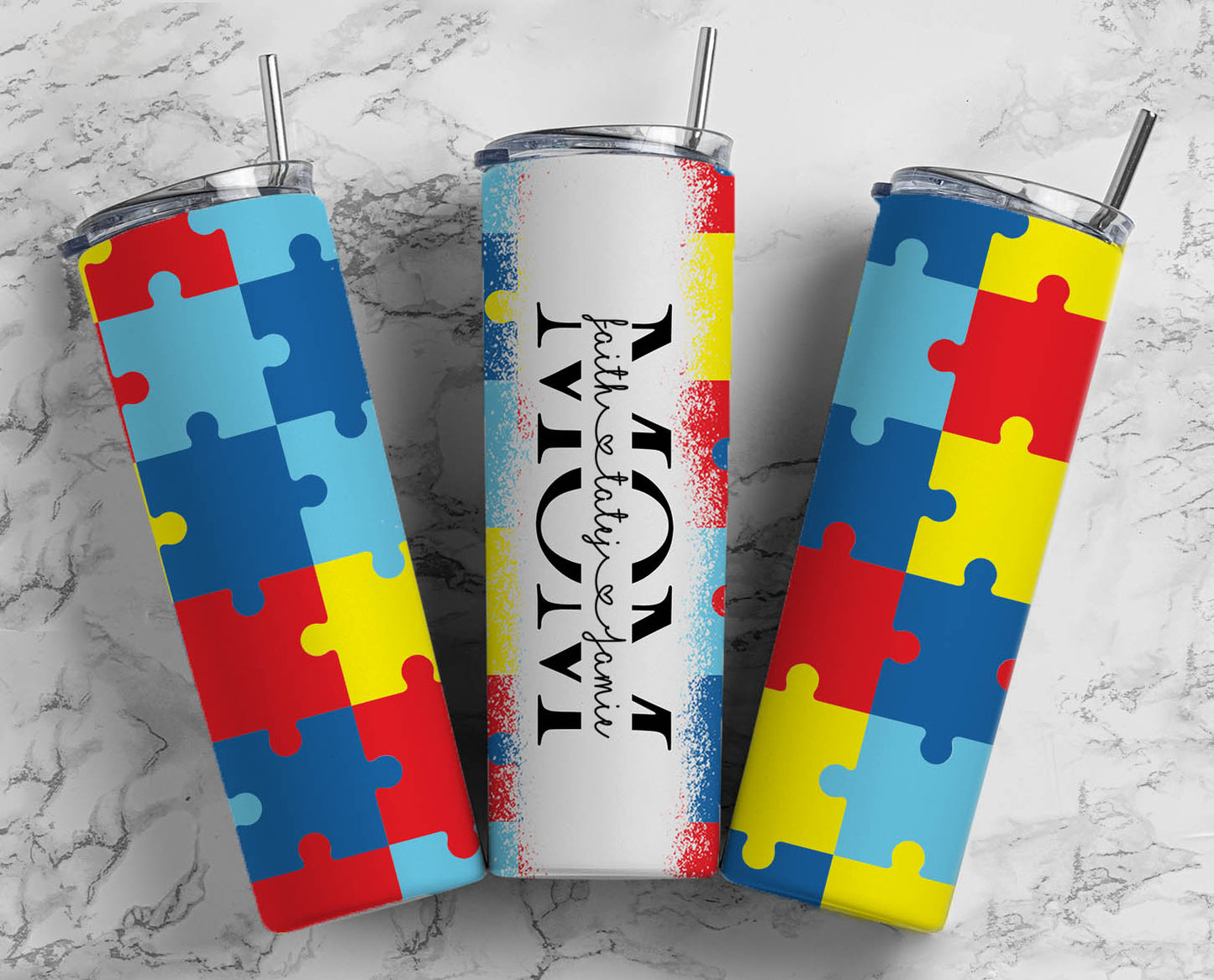 Mom - Tumbler (Various Designs Available)