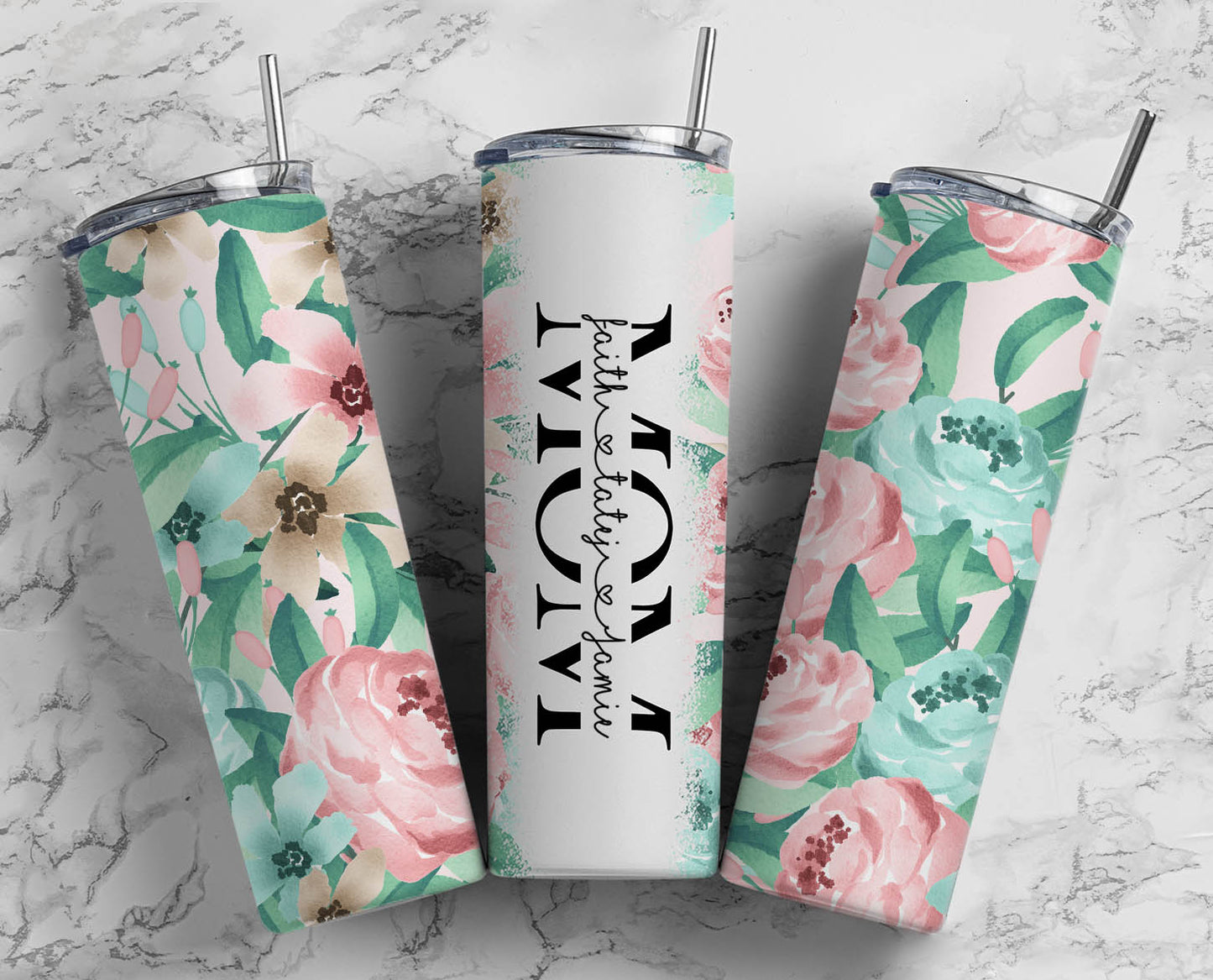 Mom - Tumbler (Various Designs Available)