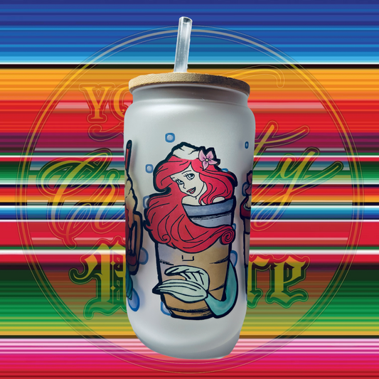 Ariel Glass Beer Can