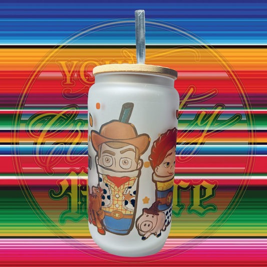 Toy Story Glass Beer Can