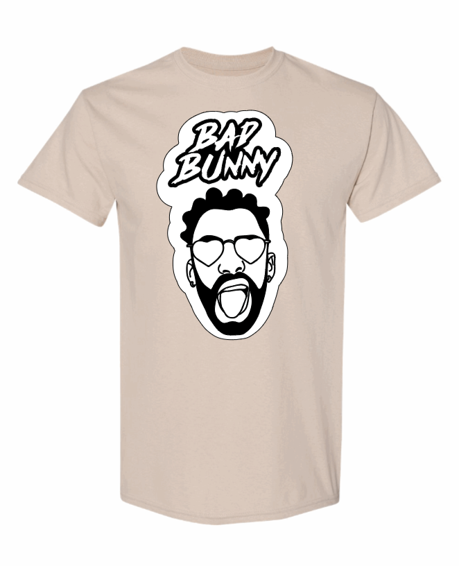 Bad Bunny T-Shirt (Various Colors Available)