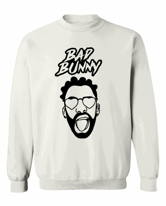 Bad Bunny Crewneck (Various Colors Available)