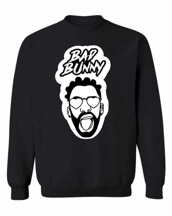 Bad Bunny Crewneck (Various Colors Available)