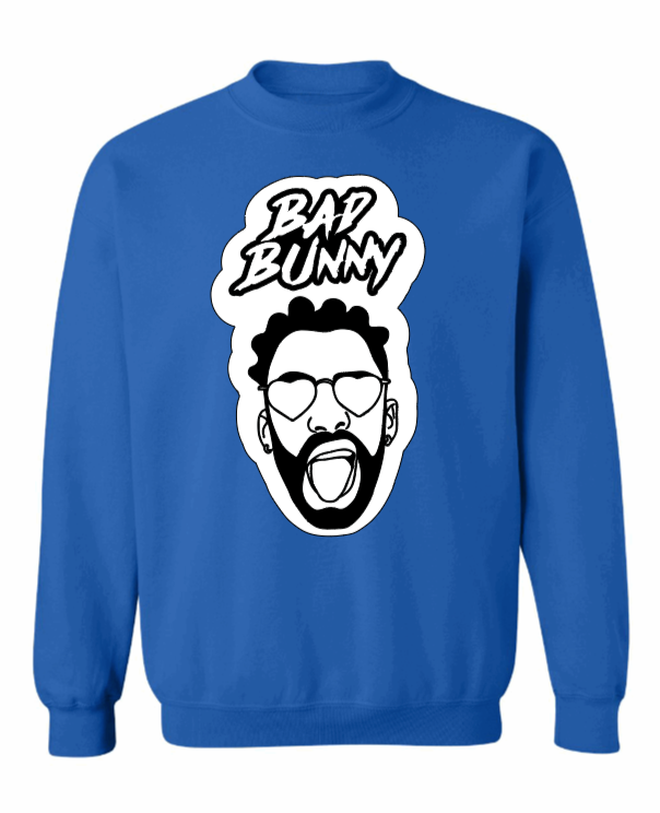 Bad Bunny Crewneck (Various Colors Available)